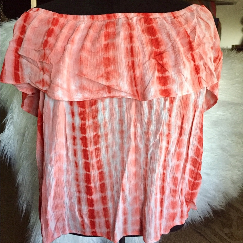 Tie dye bohemian blouse